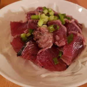 ごまポン酢たれ♪カツオのたたき✿